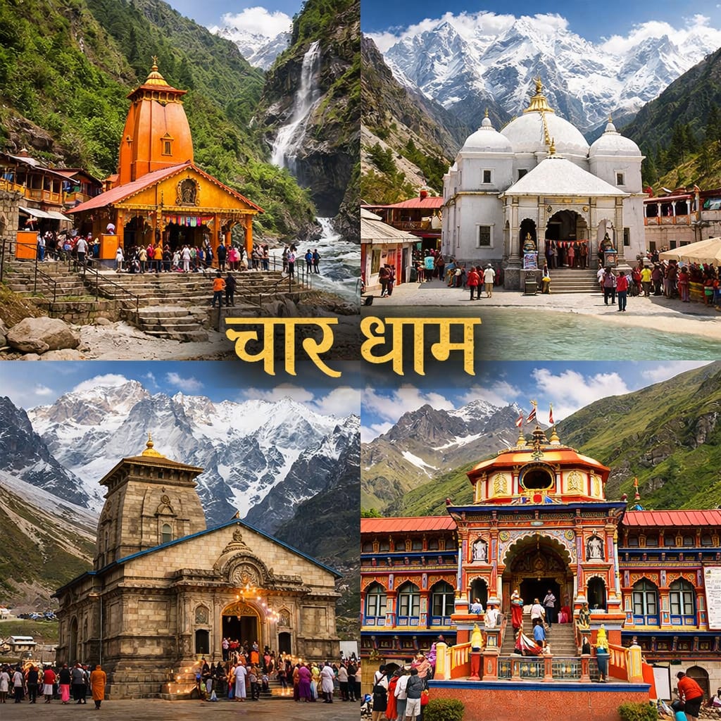 Delhi To Char Dham Yatra | Anmol Yatra holidays Pvt Ltd taxi and tour services in Uttarakhand